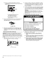 Preview for 40 page of KitchenAid KBEU121TSS Installation Instructions And Use And Care Manual