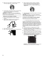 Preview for 46 page of KitchenAid KBEU121TSS Installation Instructions And Use And Care Manual