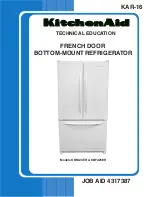 KitchenAid KBFA20ER Technical Education предпросмотр