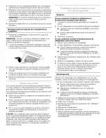 Предварительный просмотр 41 страницы KitchenAid KBFA20ERBL01 Use & Care Manual