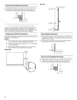 Предварительный просмотр 12 страницы KitchenAid KBFC42FSS Installation Instructions Manual