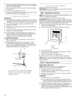 Предварительный просмотр 14 страницы KitchenAid KBFC42FSS Installation Instructions Manual