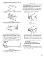 Предварительный просмотр 17 страницы KitchenAid KBFC42FSS Installation Instructions Manual