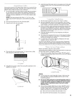 Предварительный просмотр 19 страницы KitchenAid KBFC42FSS Installation Instructions Manual