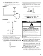 Предварительный просмотр 31 страницы KitchenAid KBFC42FSS Installation Instructions Manual