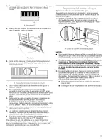 Предварительный просмотр 39 страницы KitchenAid KBFC42FSS Installation Instructions Manual