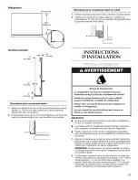 Предварительный просмотр 51 страницы KitchenAid KBFC42FSS Installation Instructions Manual