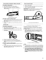 Предварительный просмотр 21 страницы KitchenAid KBFC42FSS00 Use And Care Manual