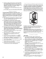 Предварительный просмотр 22 страницы KitchenAid KBFC42FSS00 Use And Care Manual