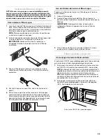 Предварительный просмотр 25 страницы KitchenAid KBFC42FSS00 Use And Care Manual