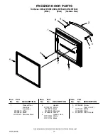 Preview for 13 page of KitchenAid KBFL25ETBL00 Cabinet Parts