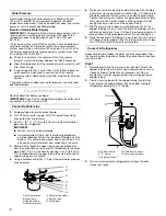 Preview for 4 page of KitchenAid KBFL25EVMS User Instructions