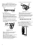 Preview for 8 page of KitchenAid KBFL25EVMS User Instructions