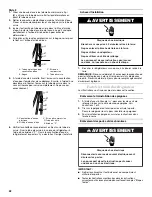 Preview for 22 page of KitchenAid KBFL25EVMS User Instructions