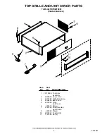 Предварительный просмотр 4 страницы KitchenAid KBFO42FSX00 Parts List