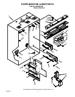 Предварительный просмотр 5 страницы KitchenAid KBFO42FSX00 Parts List