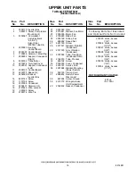 Предварительный просмотр 16 страницы KitchenAid KBFO42FSX00 Parts List