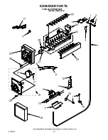 Предварительный просмотр 19 страницы KitchenAid KBFO42FSX00 Parts List