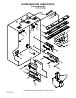 Предварительный просмотр 5 страницы KitchenAid KBFO42FTX00 Cabinet Parts