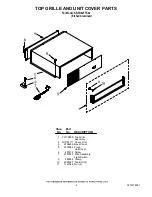 Preview for 4 page of KitchenAid KBFO42FTX02 Cabinet Parts