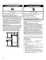 Preview for 40 page of KitchenAid KBFS20ECMS User Manual