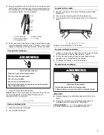 Preview for 7 page of KitchenAid KBFS20ET Use And Care Manual