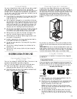 Preview for 11 page of KitchenAid KBFS20ET Use And Care Manual