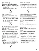 Preview for 35 page of KitchenAid KBFS20ET Use And Care Manual