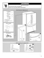 Предварительный просмотр 9 страницы KitchenAid KBFS20ETBL00 Use & Care Manual