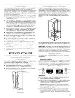 Предварительный просмотр 11 страницы KitchenAid KBFS20ETBL00 Use & Care Manual