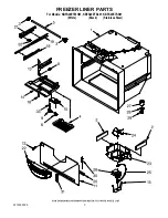 Preview for 3 page of KitchenAid KBFS20ETBL01 Cabinet Parts