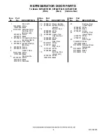 Preview for 8 page of KitchenAid KBFS20ETBL01 Cabinet Parts