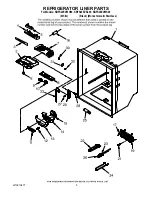 Preview for 5 page of KitchenAid KBFS20EVBL00 Parts List