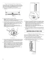 Предварительный просмотр 8 страницы KitchenAid KBFS20EVBL5 User Instructions