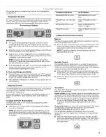 Preview for 9 page of KitchenAid KBFS20EVBL5 User Instructions