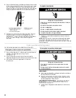 Preview for 22 page of KitchenAid KBFS20EVMS - 19.7 cu. ft User Instructions