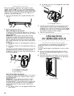 Предварительный просмотр 42 страницы KitchenAid KBFS20EVMS - 19.7 cu. ft User Instructions