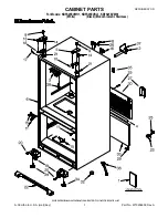 Preview for 1 page of KitchenAid KBFS25EVBL1 Parts List