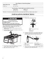 Preview for 6 page of KitchenAid KBFU271 Installation Instructions And Use & Care Manual