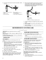 Preview for 8 page of KitchenAid KBFU271 Installation Instructions And Use & Care Manual