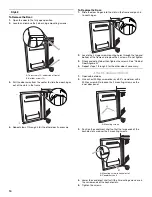 Preview for 10 page of KitchenAid KBFU271 Installation Instructions And Use & Care Manual