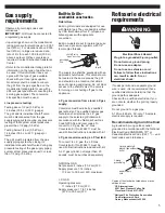 Preview for 5 page of KitchenAid KBGS274LSS Installation Instructions And Use And Care Manual