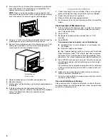 Предварительный просмотр 6 страницы KitchenAid KBHS109BSS Installation Manual