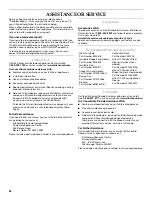 Preview for 22 page of KitchenAid KBHS109BSS Use And Care Manual