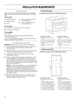 Preview for 2 page of KitchenAid KBHS109SSS00 Installation Instructions Manual