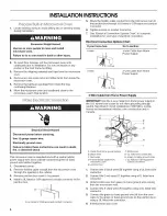 Preview for 4 page of KitchenAid KBHS109SSS00 Installation Instructions Manual