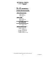 Preview for 8 page of KitchenAid KBHS109SSS03 Parts List