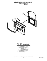 Предварительный просмотр 4 страницы KitchenAid KBHS179SSS00 Parts List