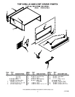 Предварительный просмотр 4 страницы KitchenAid KBLC36FKB00 Parts List