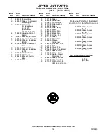 Предварительный просмотр 14 страницы KitchenAid KBLC36FKB00 Parts List